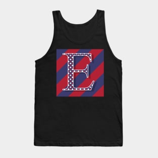 Old Glory Letter E Tank Top